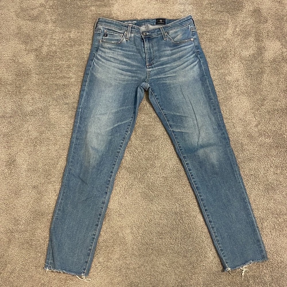 EC AG - Adriano Goldschmied "The Stevie Ankle" Slim Straight Jeans - Size 28R